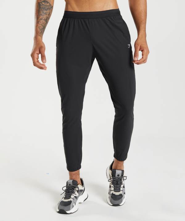 Panske Joggers Gymshark Studio Čierne | YV5412396